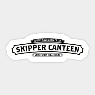 Skipper Canteen Sticker